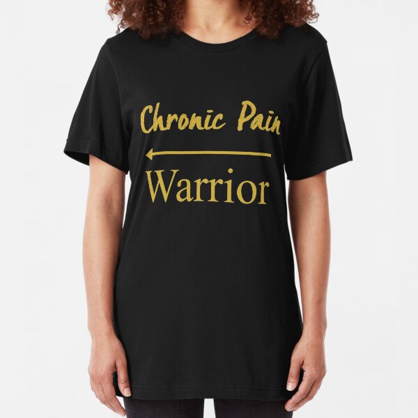 Chronic Pain Awareness Slim Fit T-Shirt