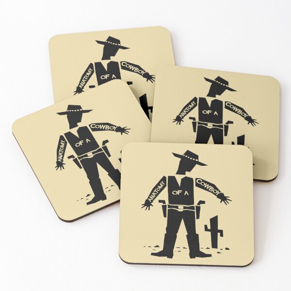 Item preview, Anatomy of a Cowboy designed and sold by robotrobotROBOT.