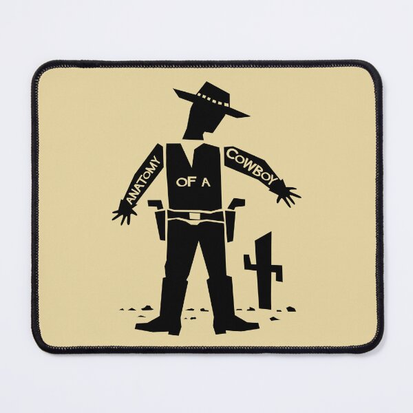 Item preview, Anatomy of a Cowboy designed and sold by robotrobotROBOT.
