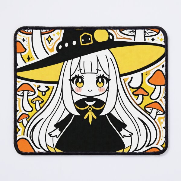 Item preview, "Halloween magic mushroom Witch psilocybin Priestess Art Spooky Fantasy Design on T-Shirts Hoodies Posters and More" designed and sold by Arcane Adorable.