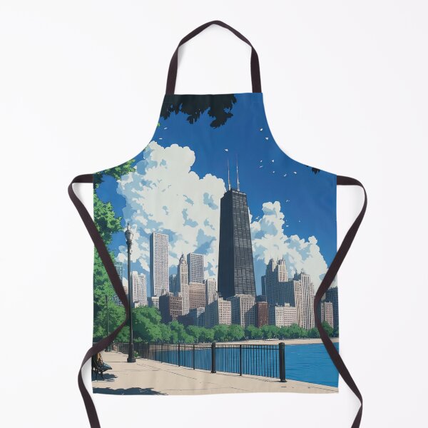 Item preview, Chicago, United States of America | Anime style designed and sold by ComicsFactory.