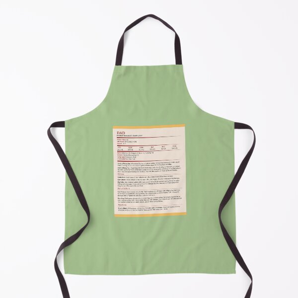 Item preview, Dad DnD Character Stats designed and sold by GeekyGoddess.