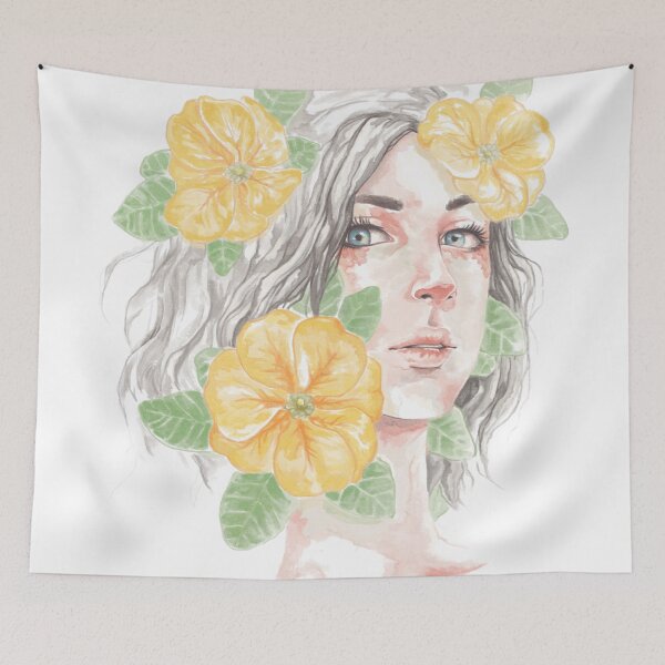 Item preview, Yellow Primrose designed and sold by popipop.