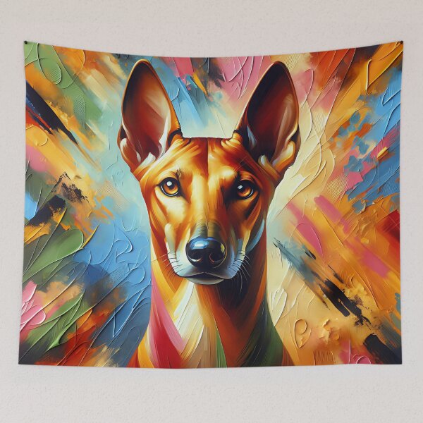 Item preview, Pharaoh Hound Dog Acrylic Print Pet Portrait Pet Lovers designed and sold by Puppy Puzzles Plus.