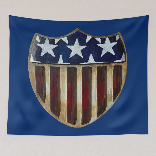 Item preview, Vintage American Shield designed and sold by MatrixTattoo.