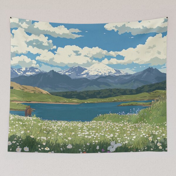 Item preview, Chile landscape | Anime style designed and sold by ComicsFactory.