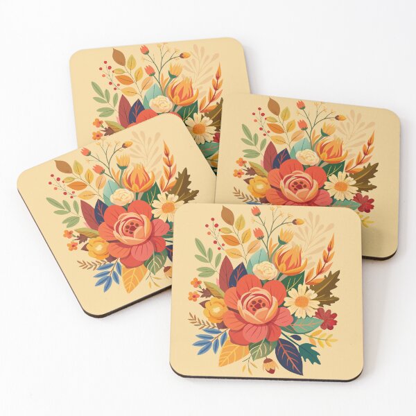 Item preview, Fall Flowers Beautiful Floral Composition designed and sold by popanato.