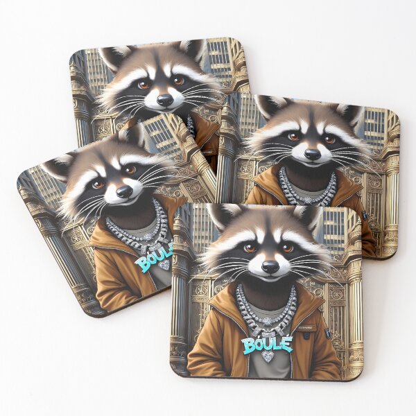 Item preview, "Urban Raccoon: Boule King" designed and sold by GorillaGrodd.