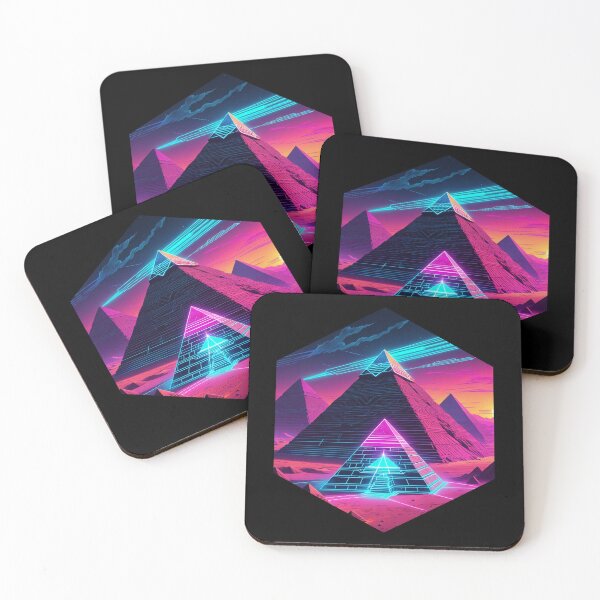 Item preview, Vaporwave Pyramid with Lasers designed and sold by AbsoluteA.
