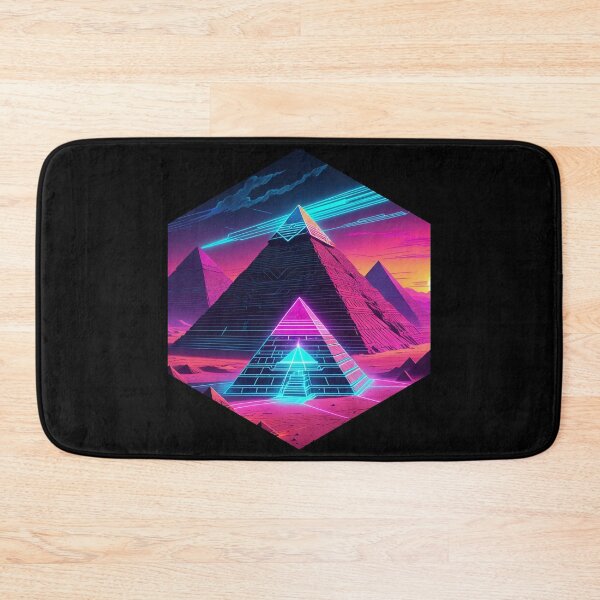 Item preview, Vaporwave Pyramid with Lasers designed and sold by AbsoluteA.