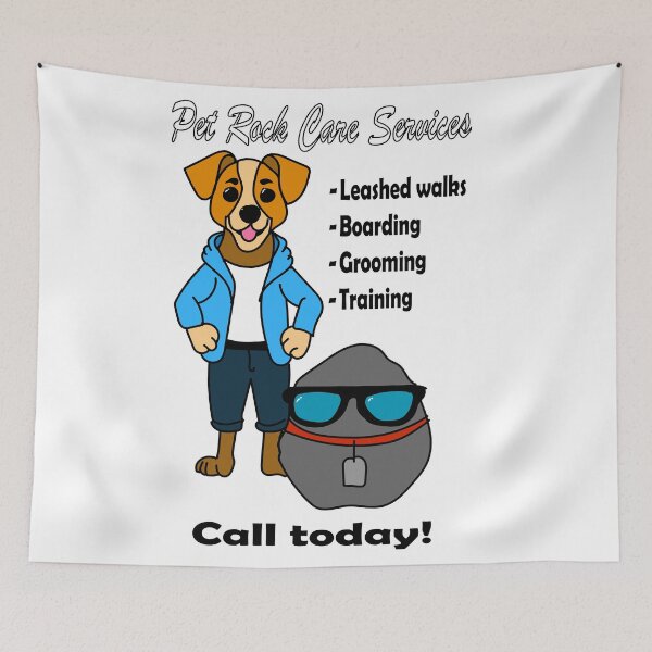 Item preview, Pet Rock Care Services designed and sold by beansmoney.