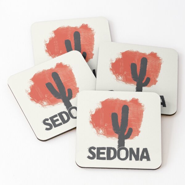 Item preview, Bold Cactus Silhouette “Sedona” Desert Art designed and sold by Retro Travel Design.