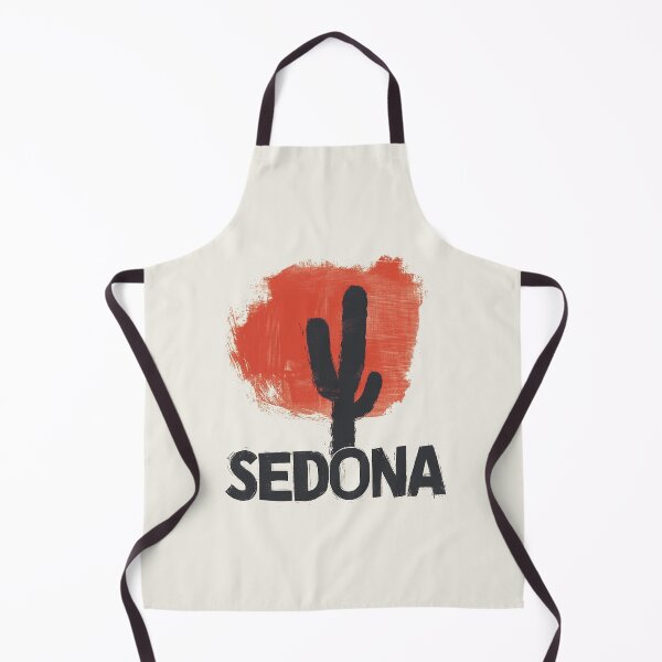 Item preview, Bold Cactus Silhouette “Sedona” Desert Art designed and sold by Retro Travel Design.