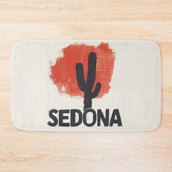 Item preview, Bold Cactus Silhouette “Sedona” Desert Art designed and sold by Retro Travel Design.