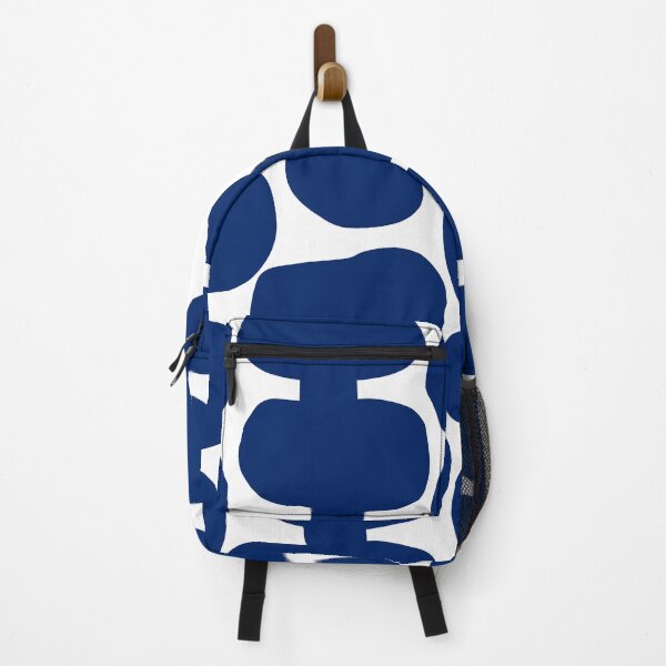 Item preview, Iconic Mid Century Modern Pattern in White and Royal Blue designed and sold by Deutschic.