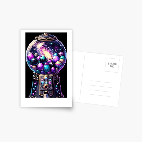 Item preview, Galaxy Gumball Machine designed and sold by JoyousnessShop.