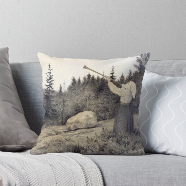 Item preview, Up in the Hills a Clarion Call rings out // Theodor Kittelsen // 1900 designed and sold by A APART T.