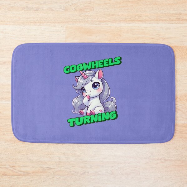 Item preview, Cogwheels Turning - Abby Incredible art for the unicorn lover in your life, great gift for daughters, girlfriends, wives and more designed and sold by 3DAF.