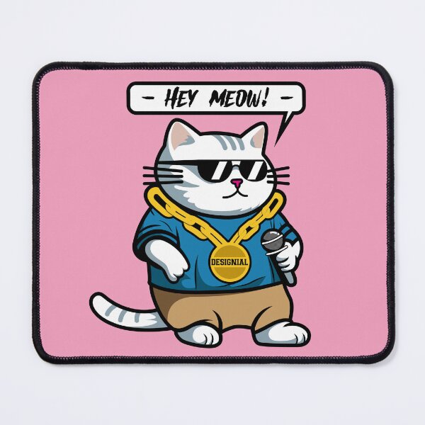 Item preview, Street Kitty: Purrfect Rap Flow designed and sold by Designial.