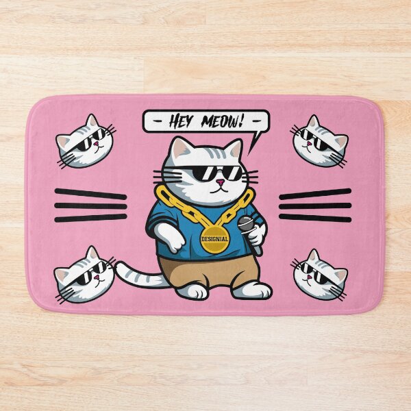 Item preview, Street Kitty: Purrfect Rap Flow designed and sold by Designial.