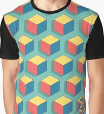 Isometric Cube Graphic T-Shirt