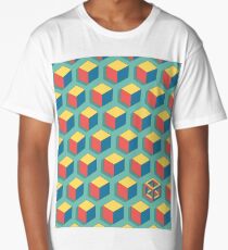 Isometric Cube Long T-Shirt