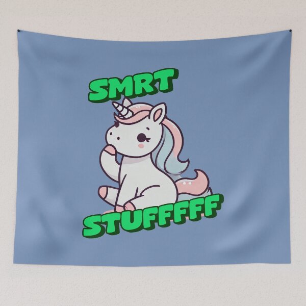 Item preview, SMRT Stuff - Abby Incredible art for the unicorn lover in your life, great gift for daughters, girlfriends, wives and more designed and sold by 3DAF.