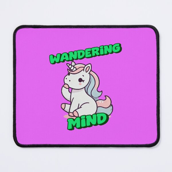 Item preview, Wandering Mind - Abby Incredible art for the unicorn lover in your life, great gift for daughters, girlfriends, wives and more designed and sold by 3DAF.
