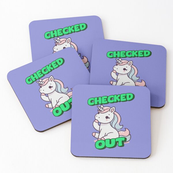 Item preview, Checked Out - Abby Incredible art for the unicorn lover in your life, great gift for daughters, girlfriends, wives and more designed and sold by 3DAF.
