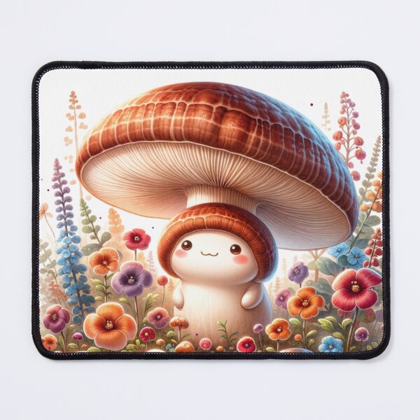 Item preview, Reishi Mushroom - Kawaii designed and sold by kimzie7124.