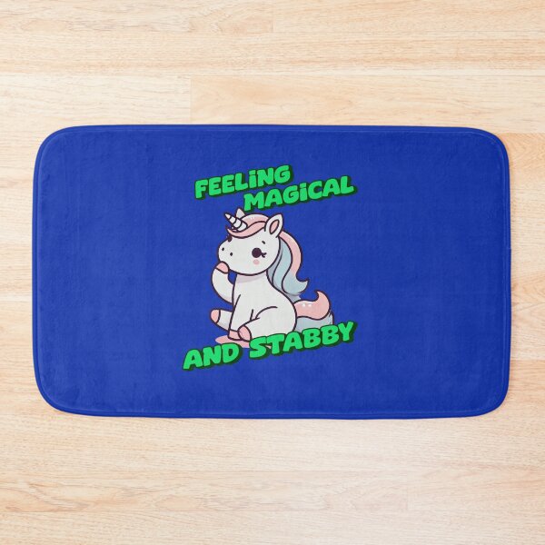 Item preview, Feeling Magical and Stabby - Abby Incredible art for the unicorn lover in your life, great gift for daughters, girlfriends, wives and more designed and sold by 3DAF.