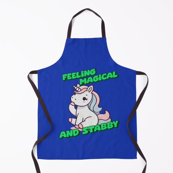 Item preview, Feeling Magical and Stabby - Abby Incredible art for the unicorn lover in your life, great gift for daughters, girlfriends, wives and more designed and sold by 3DAF.