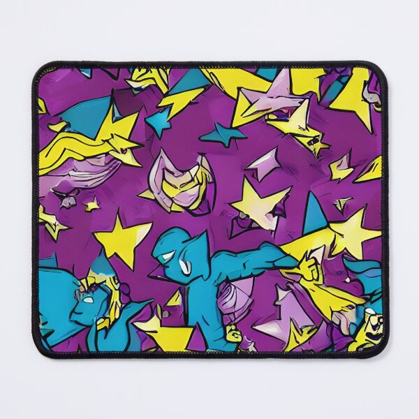 Item preview, Purple Stardom - Seamless Pattern designed and sold by Chubuter.