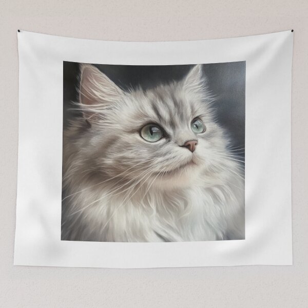 Item preview, white cat designed and sold by MasterpiecePets.