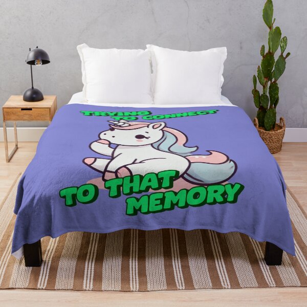 Item preview, Trying to Connect to that Memory - Abby Incredible art for the unicorn lover in your life, great gift for daughters, girlfriends, wives and more designed and sold by 3DAF.