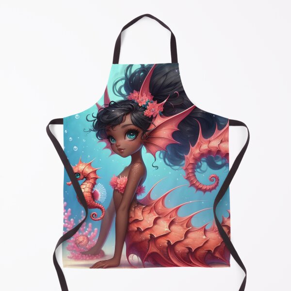 Item preview, Seahorse Mermaid designed and sold by BreezyDawnDesigns.