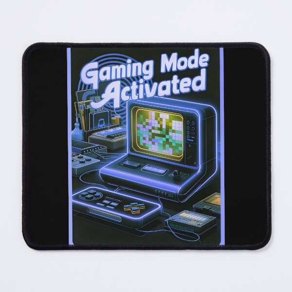 Item preview, Gaming Mode Activated Retro Gamer Quote designed and sold by TheArtOfPat.