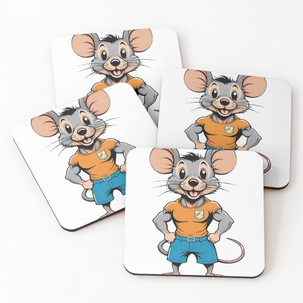 Item preview, Muscle Mice Gym Rat designed and sold by Aryabek.