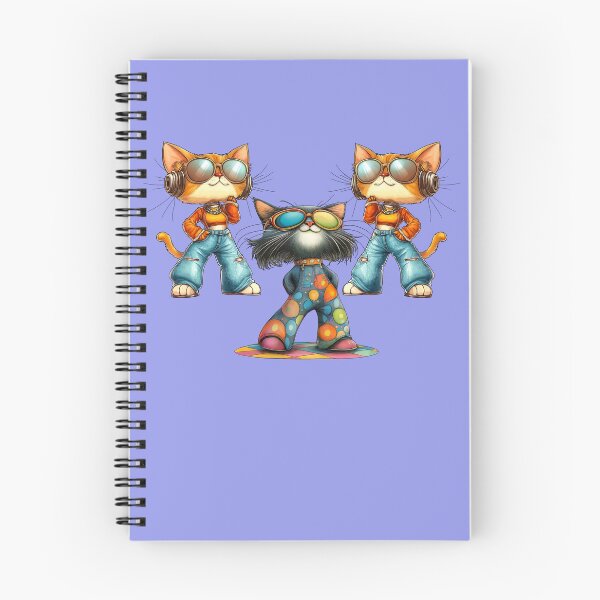 Item preview, Disco Cats Dance Party! designed and sold by TheSillySartor.