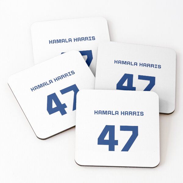 Item preview, Kamala Harris 47 dark blue designed and sold by KATKattalestv.