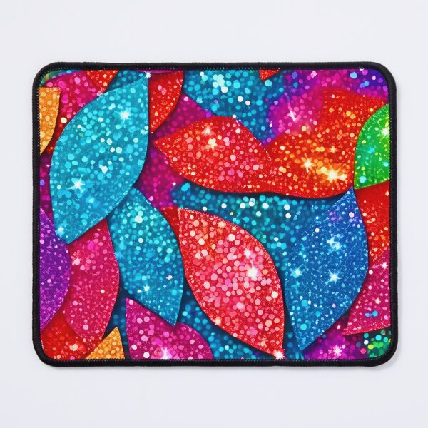 Item preview, Sparkling Glitter Leaf Pattern designed and sold by Health And Fitness Posts e-Store.