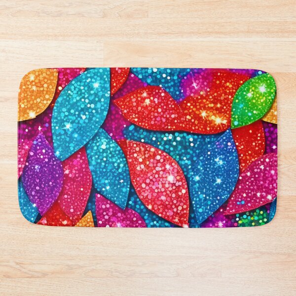 Item preview, Sparkling Glitter Leaf Pattern designed and sold by Health And Fitness Posts e-Store.