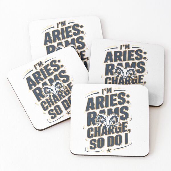 Item preview, I’m Aries Rams Charge: So Do I designed and sold by YesAfrik.