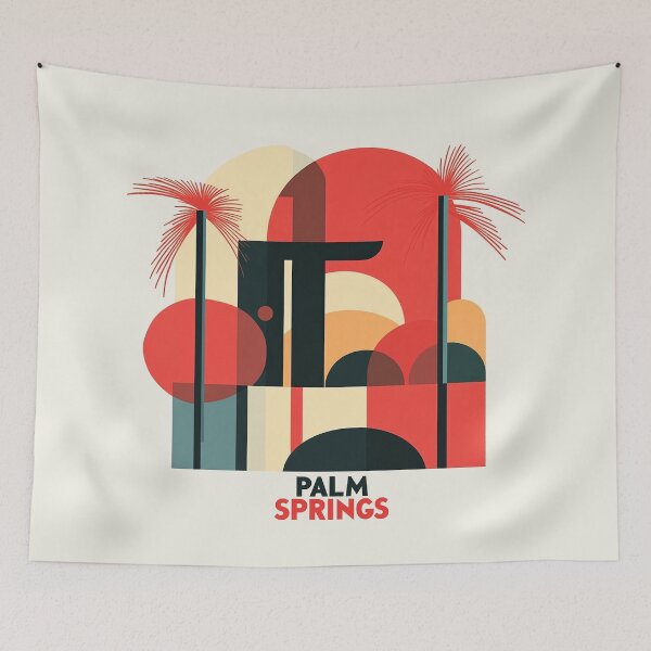 Item preview, Palm Springs Mid-Century Modern Abstract Design designed and sold by Retro Travel Design.
