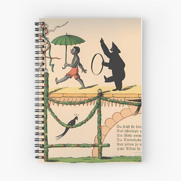Item preview, Die Geschichte von den schwarzen Buben Tafel 4, Heinrich Hoffmann, 1884 designed and sold by A APART T.