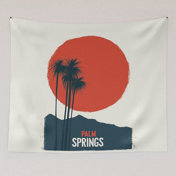 Item preview, Palm Springs Retro Desert Sunset designed and sold by Retro Travel Design.