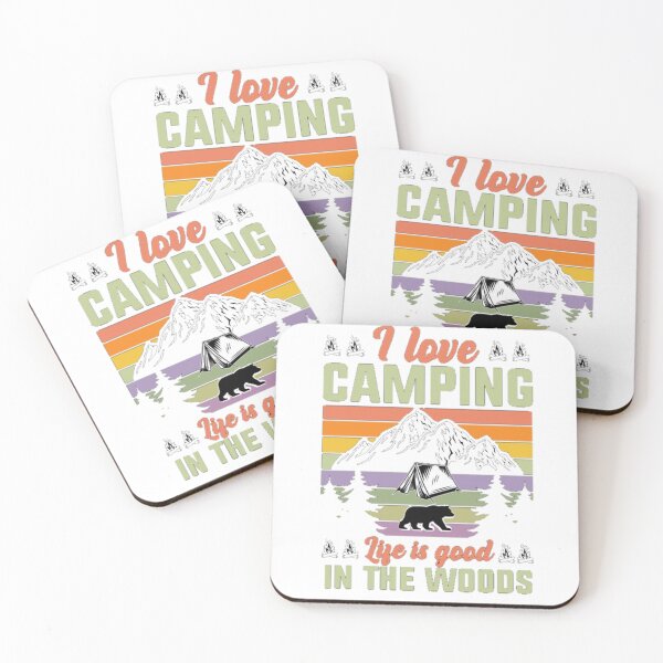 Item preview, I Love Camping, Life is Good in the Woods designed and sold by LAPRADEENT.