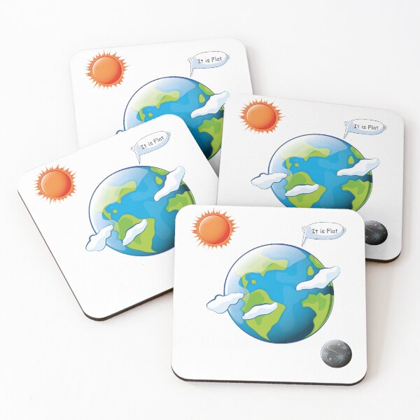 Item preview, Flat Earth Meme designed and sold by waterloop.