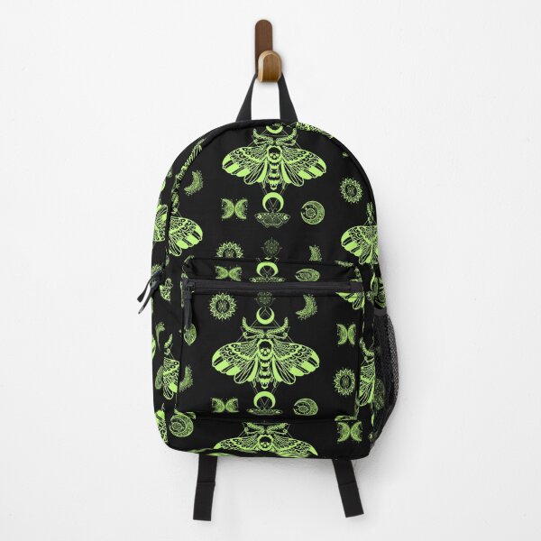 Item preview, Neon Green Death Moth Magical Moon Design designed and sold by EarthArtDesigns.