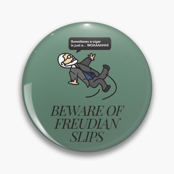 Item preview, Funny Psychology Joke Sigmund Freud - Beware of Freudian Slips designed and sold by Articles & Anecdotes.